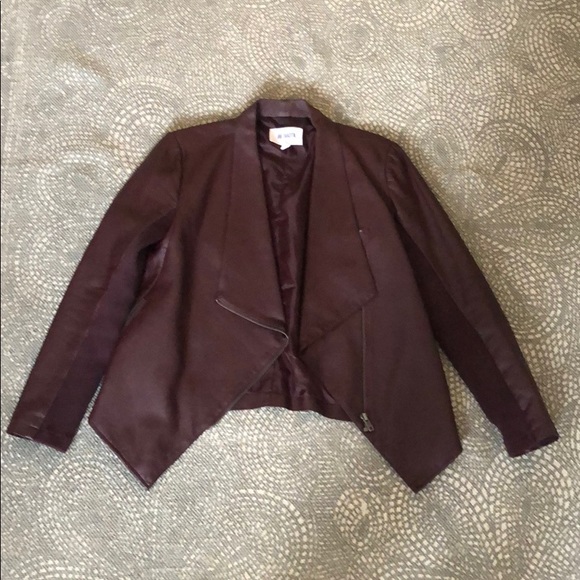 BB Dakota Jackets & Blazers - BB Dakota Faux Leather Jacket BB Dakota Jackets & Blazers - BB Dakota Faux Leather Jacket
